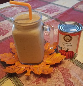 pumpkin spice protein shake